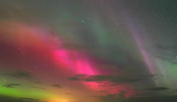 The Northern Lights in Scotland
