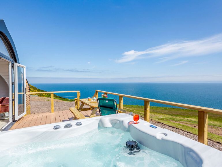 Luxury Seaside Hot Tub Lodges