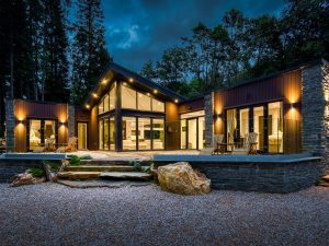 Perthshire Luxury Forest Lodge Escape